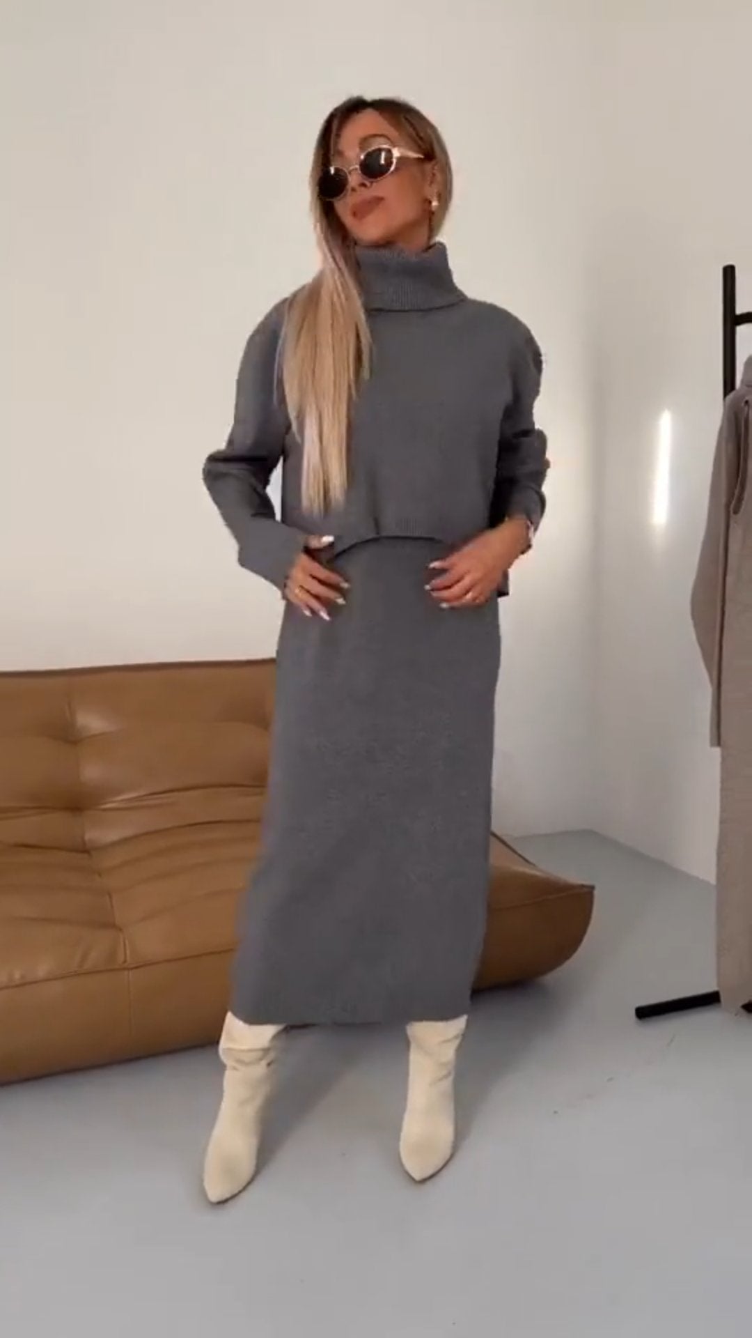 OLIVIA | Comfortabele knit set